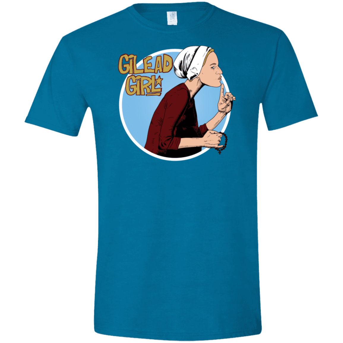 T-Shirts Antique Sapphire / S Gilead Girl Men's Semi-Fitted Softstyle