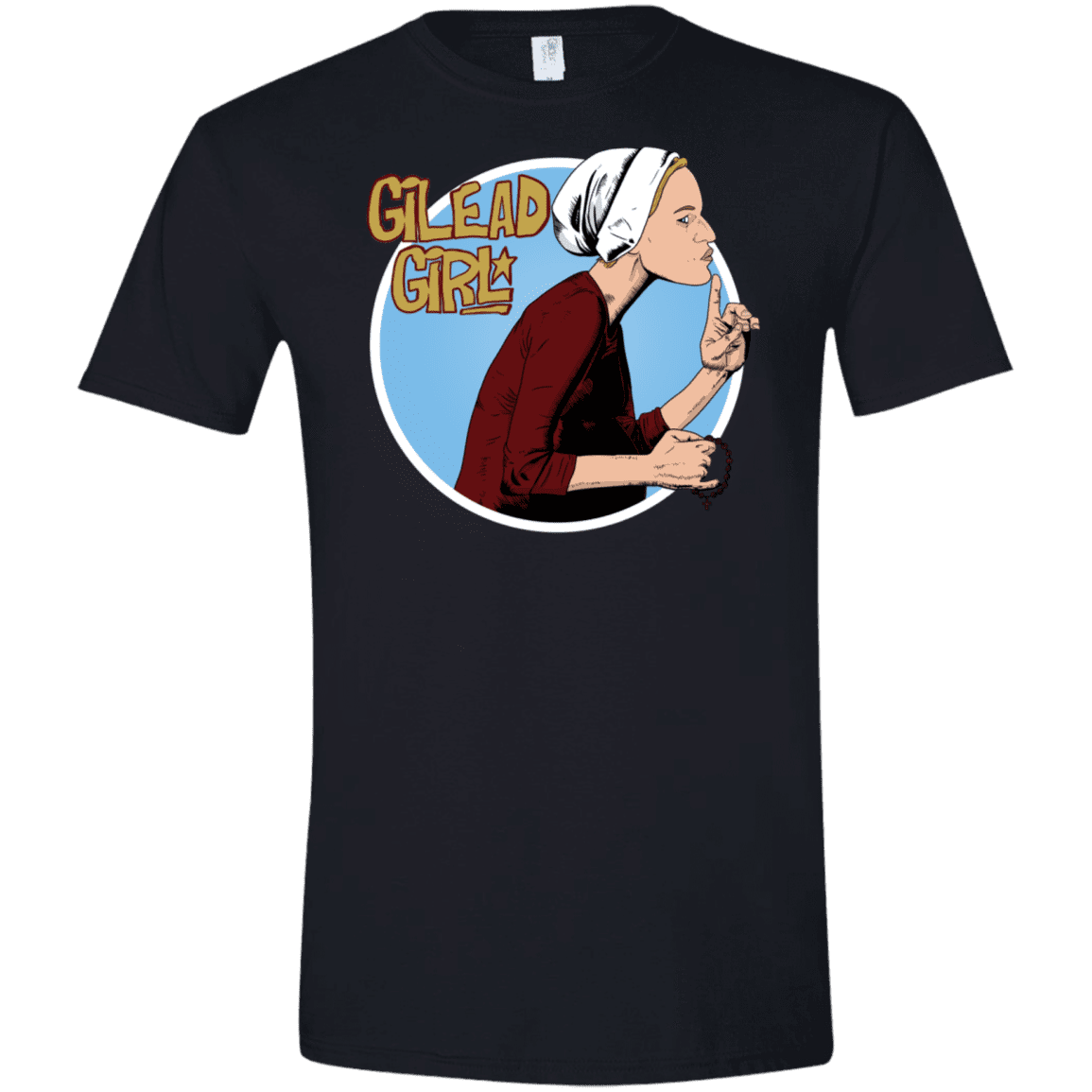 T-Shirts Black / X-Small Gilead Girl Men's Semi-Fitted Softstyle