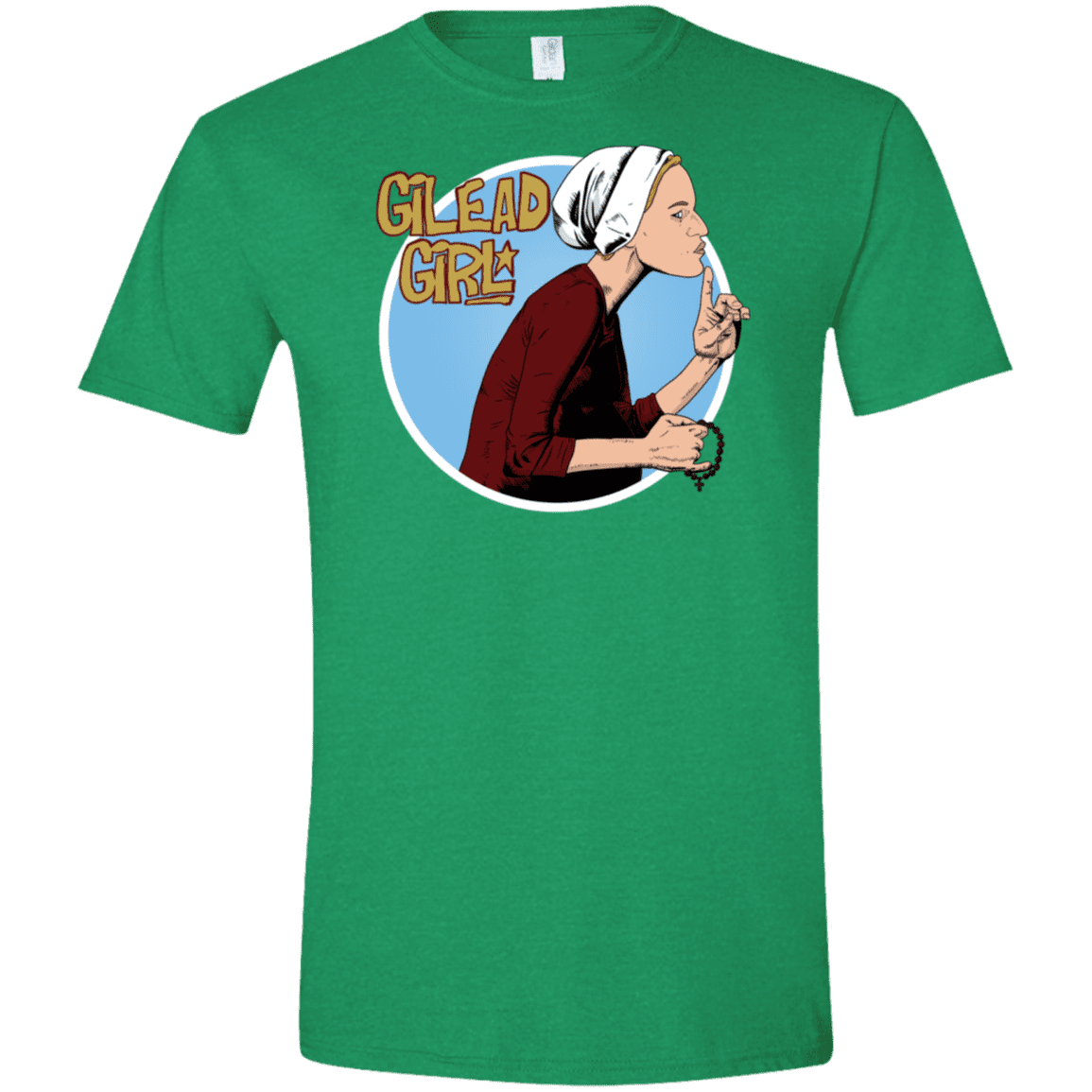 T-Shirts Heather Irish Green / M Gilead Girl Men's Semi-Fitted Softstyle