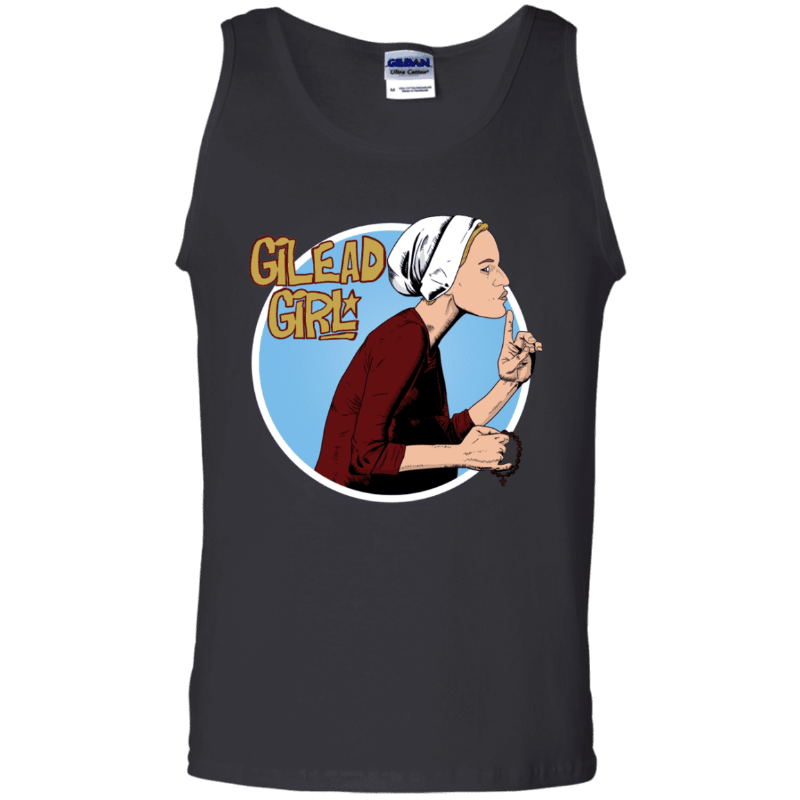T-Shirts Black / S Gilead Girl Men's Tank Top