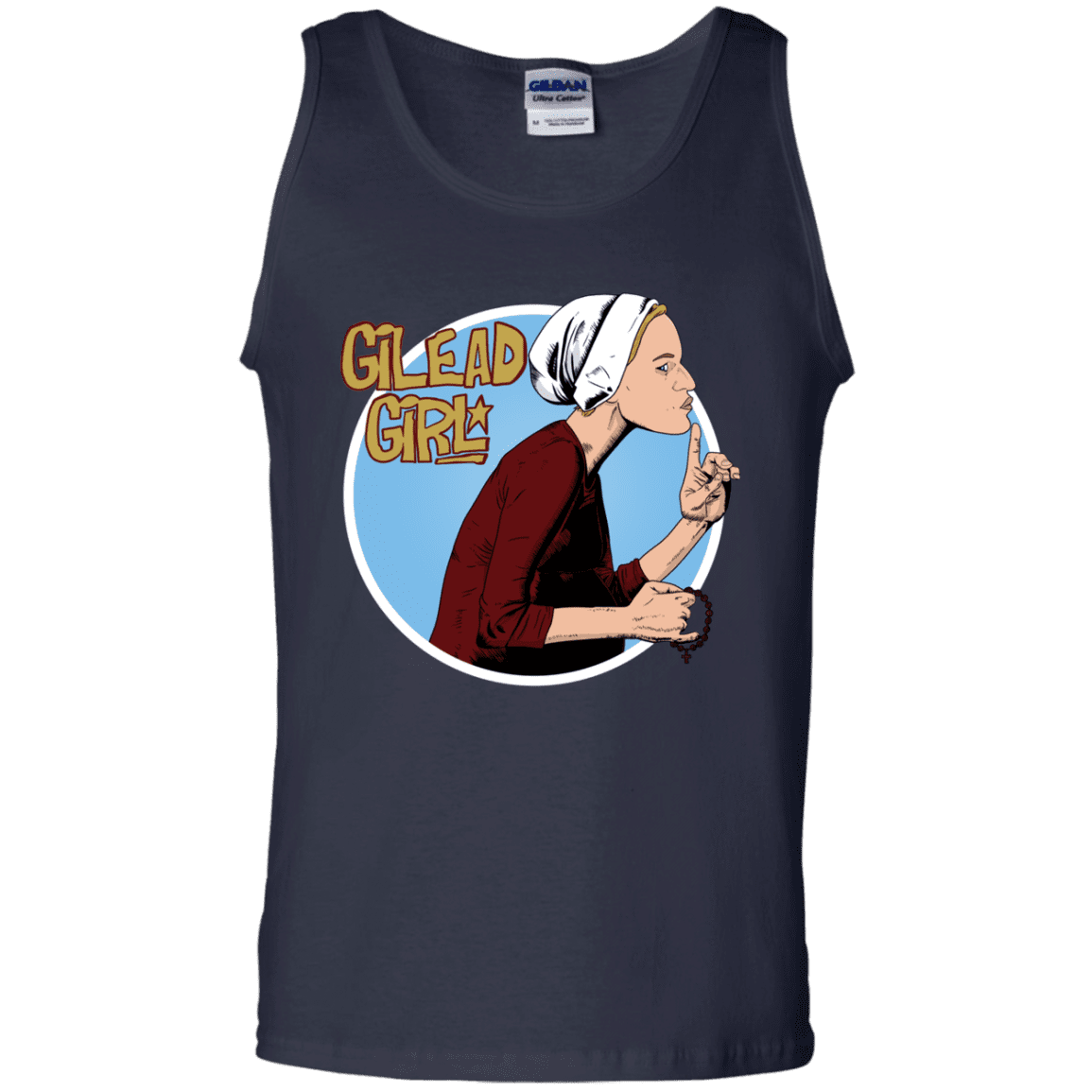 T-Shirts Navy / S Gilead Girl Men's Tank Top