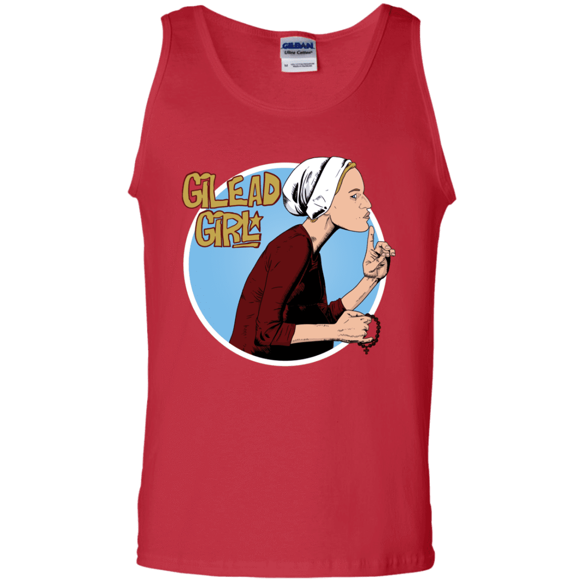 T-Shirts Red / S Gilead Girl Men's Tank Top
