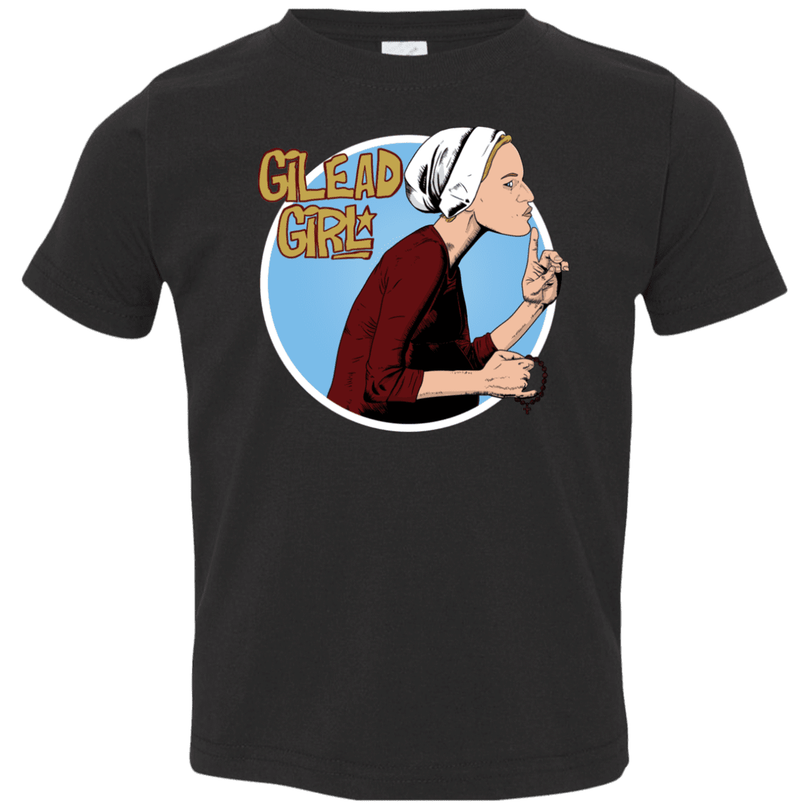 T-Shirts Black / 2T Gilead Girl Toddler Premium T-Shirt