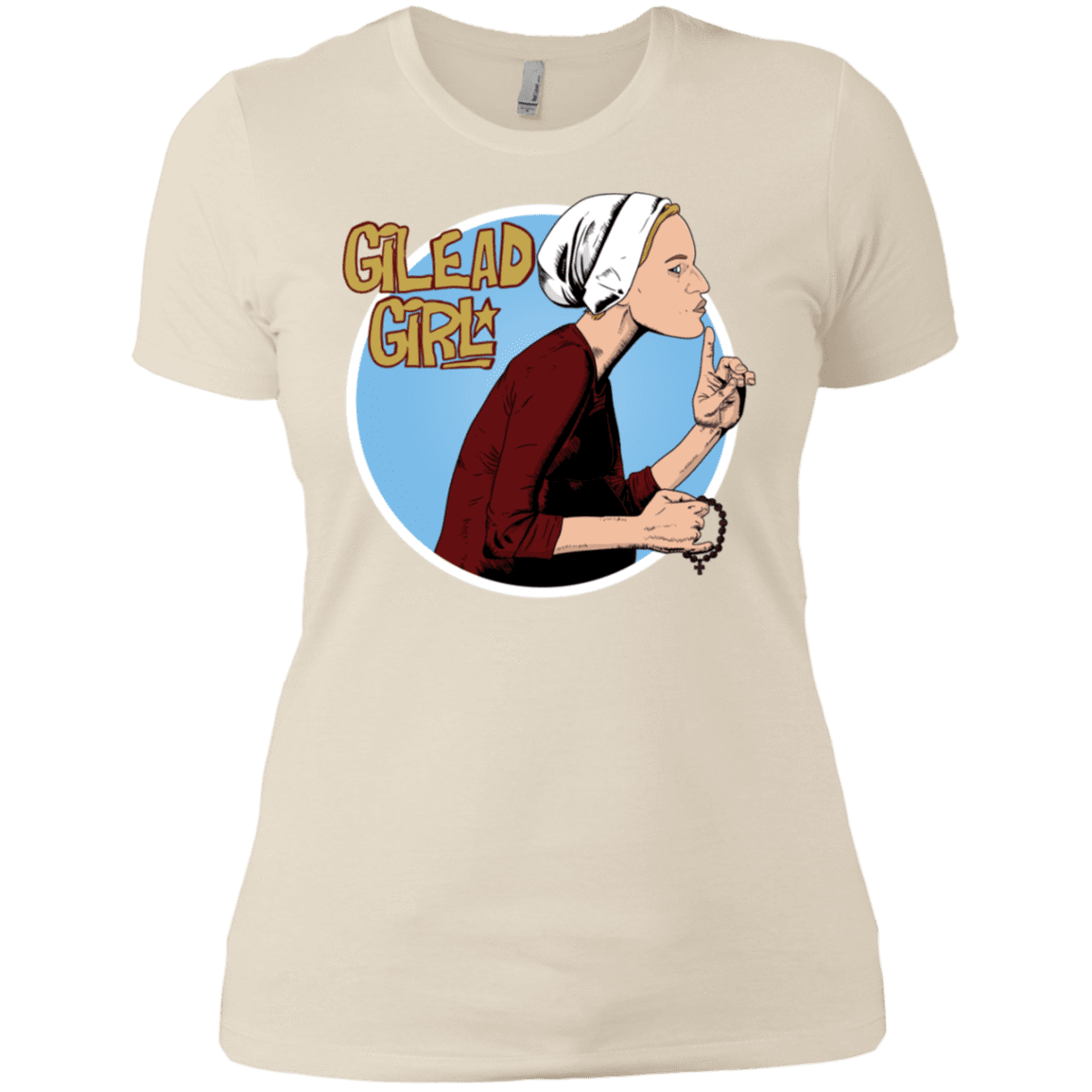 T-Shirts Ivory/ / X-Small Gilead Girl Women's Premium T-Shirt