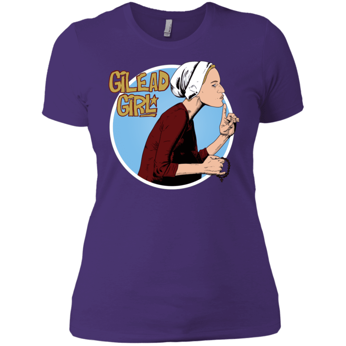 T-Shirts Purple Rush/ / X-Small Gilead Girl Women's Premium T-Shirt