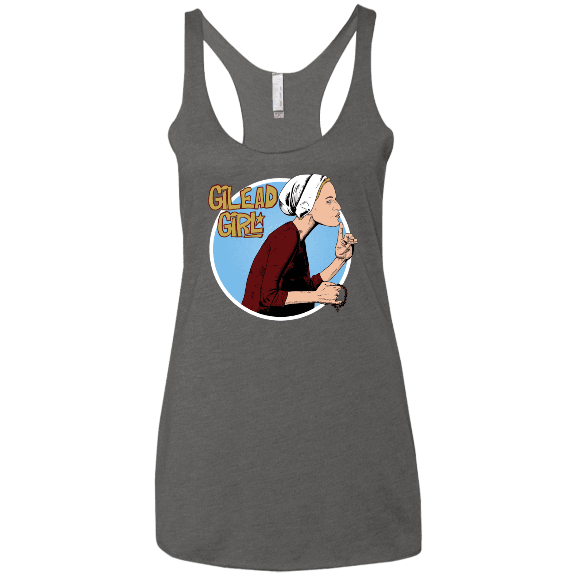 T-Shirts Premium Heather / X-Small Gilead Girl Women's Triblend Racerback Tank