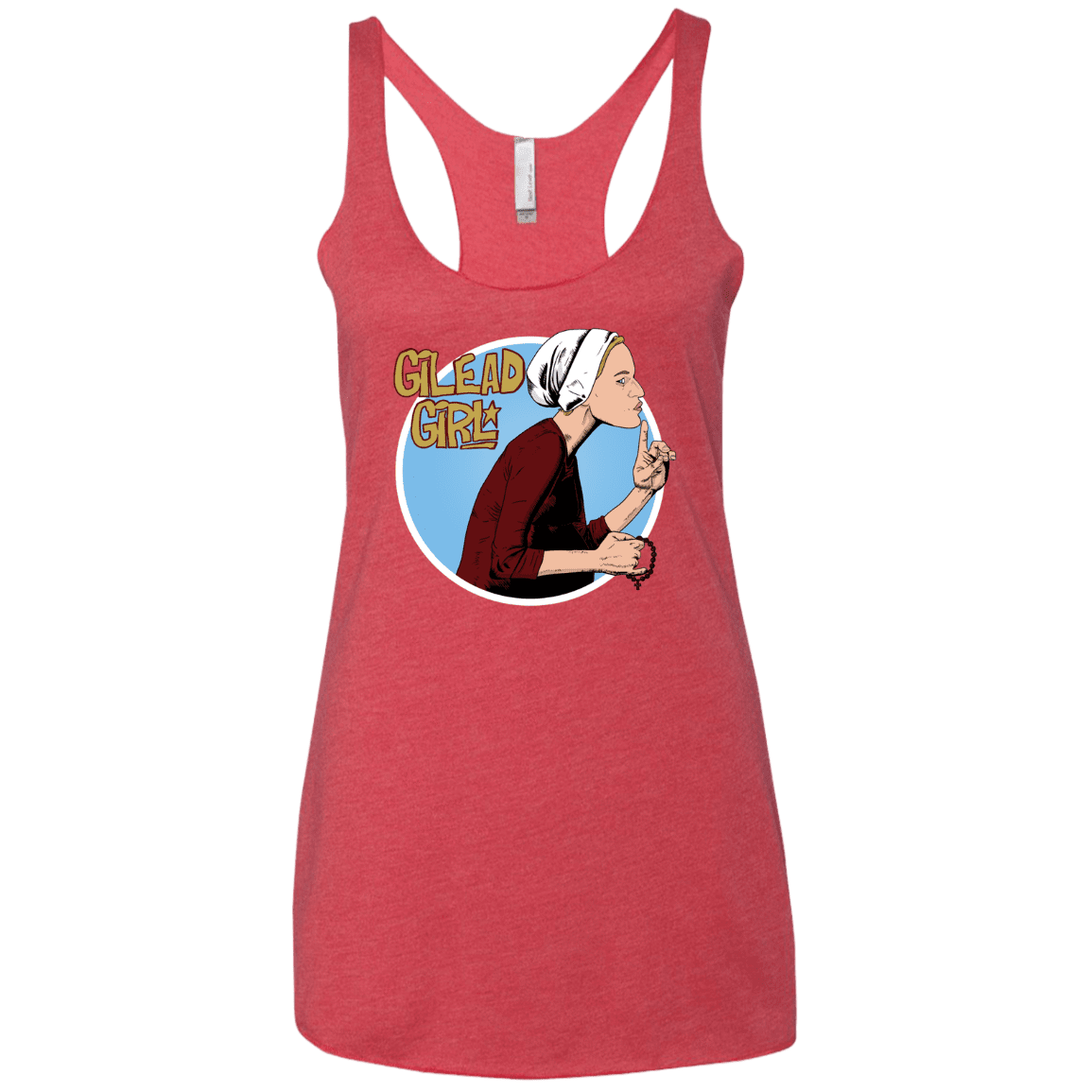 T-Shirts Vintage Red / X-Small Gilead Girl Women's Triblend Racerback Tank