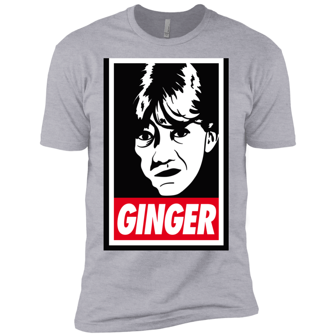 T-Shirts Heather Grey / YXS GINGER Boys Premium T-Shirt