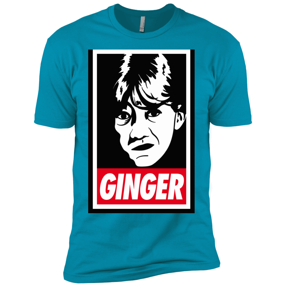 T-Shirts Turquoise / YXS GINGER Boys Premium T-Shirt