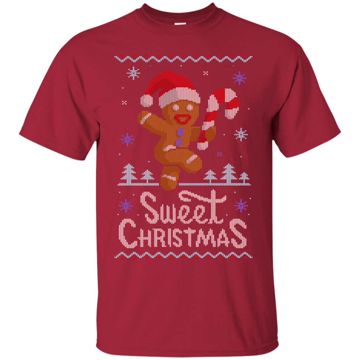 T-Shirts Cardinal / Small Ginger Bread Sweater T-Shirt