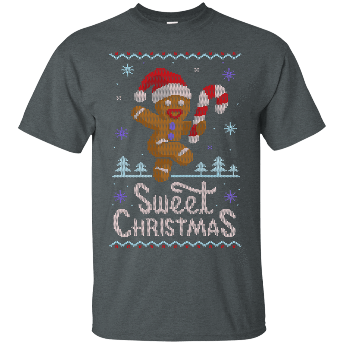 T-Shirts Dark Heather / Small Ginger Bread Sweater T-Shirt