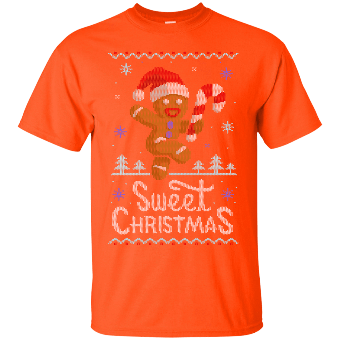 T-Shirts Orange / Small Ginger Bread Sweater T-Shirt