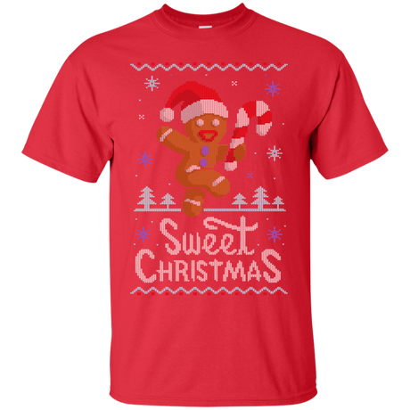 T-Shirts Red / Small Ginger Bread Sweater T-Shirt