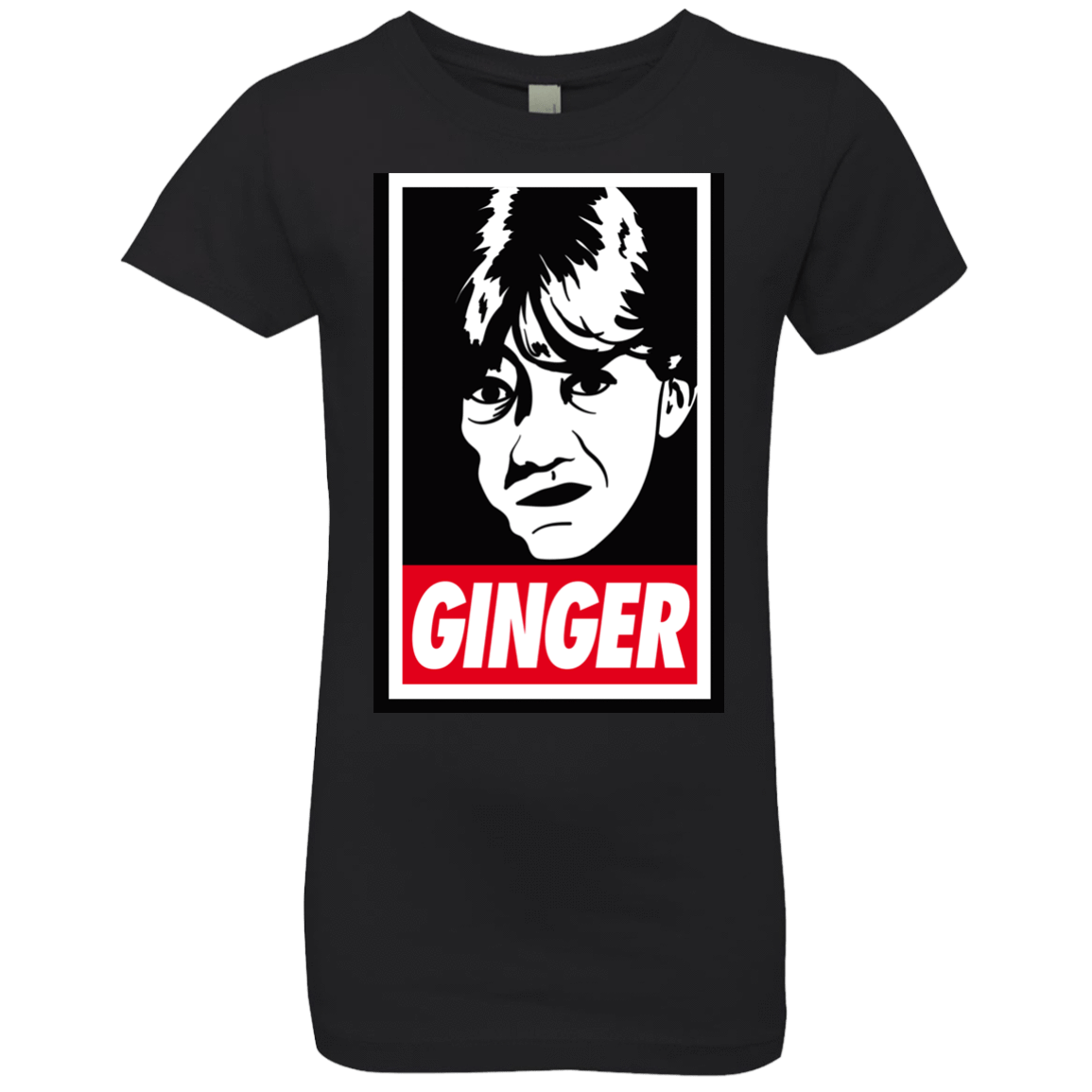 T-Shirts Black / YXS GINGER Girls Premium T-Shirt