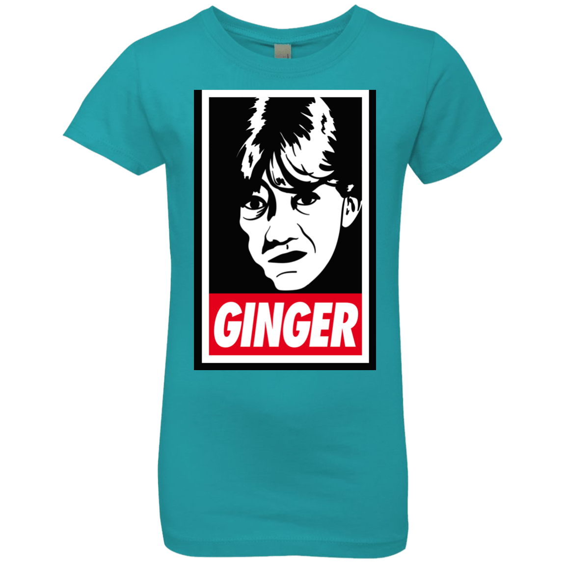 T-Shirts Tahiti Blue / YXS GINGER Girls Premium T-Shirt
