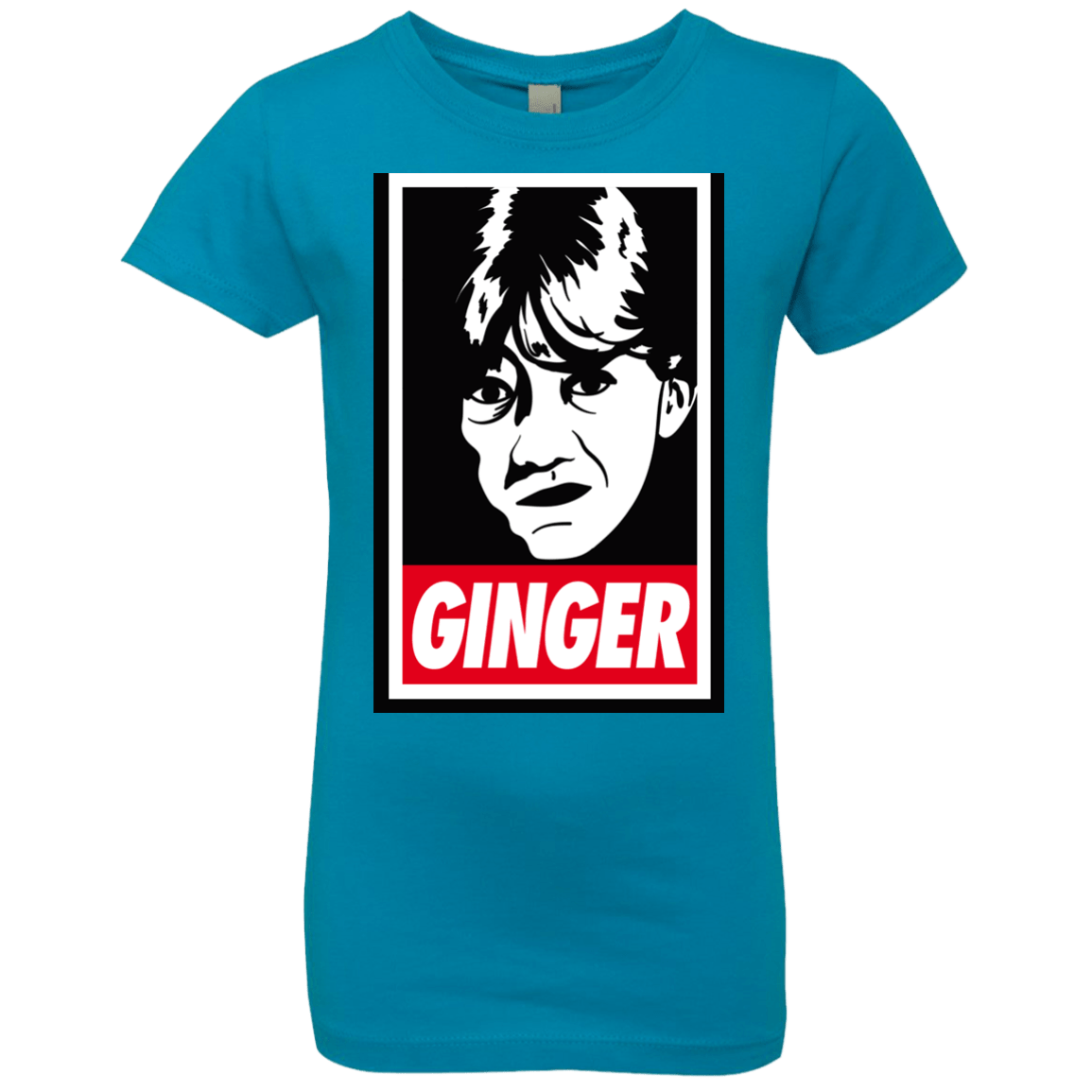 T-Shirts Turquoise / YXS GINGER Girls Premium T-Shirt