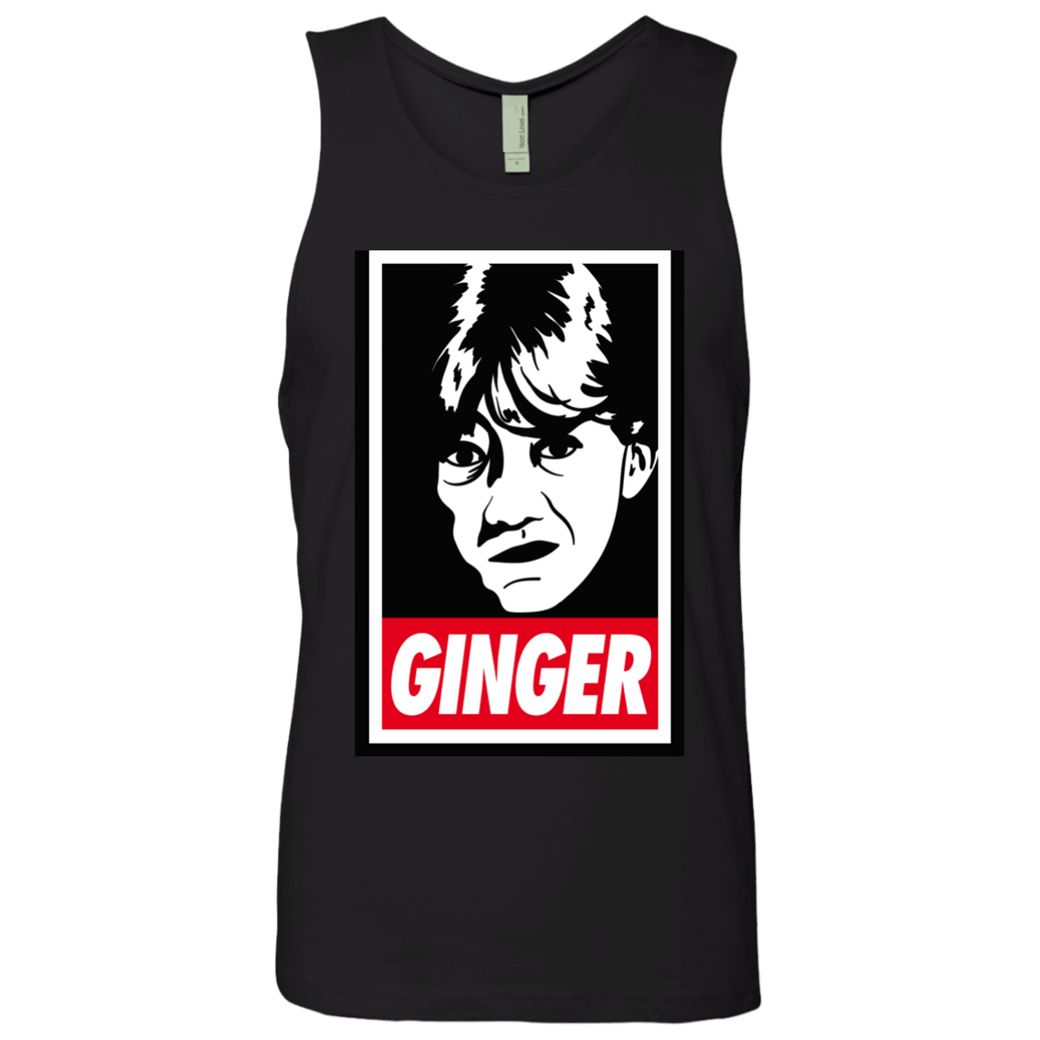 T-Shirts Black / Small GINGER Men's Premium Tank Top