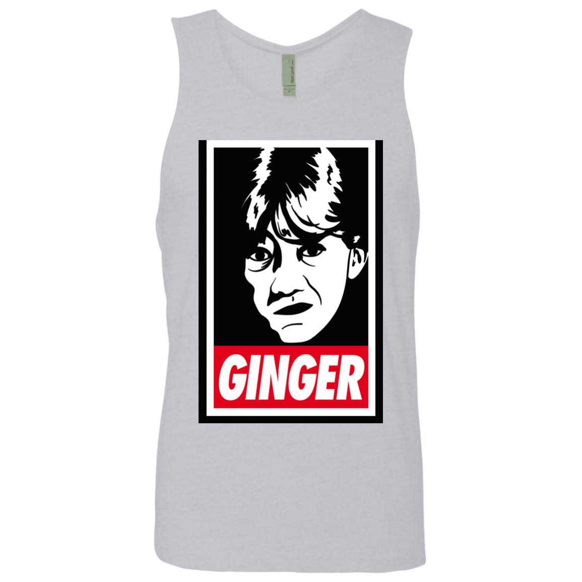 T-Shirts Heather Grey / Small GINGER Men's Premium Tank Top