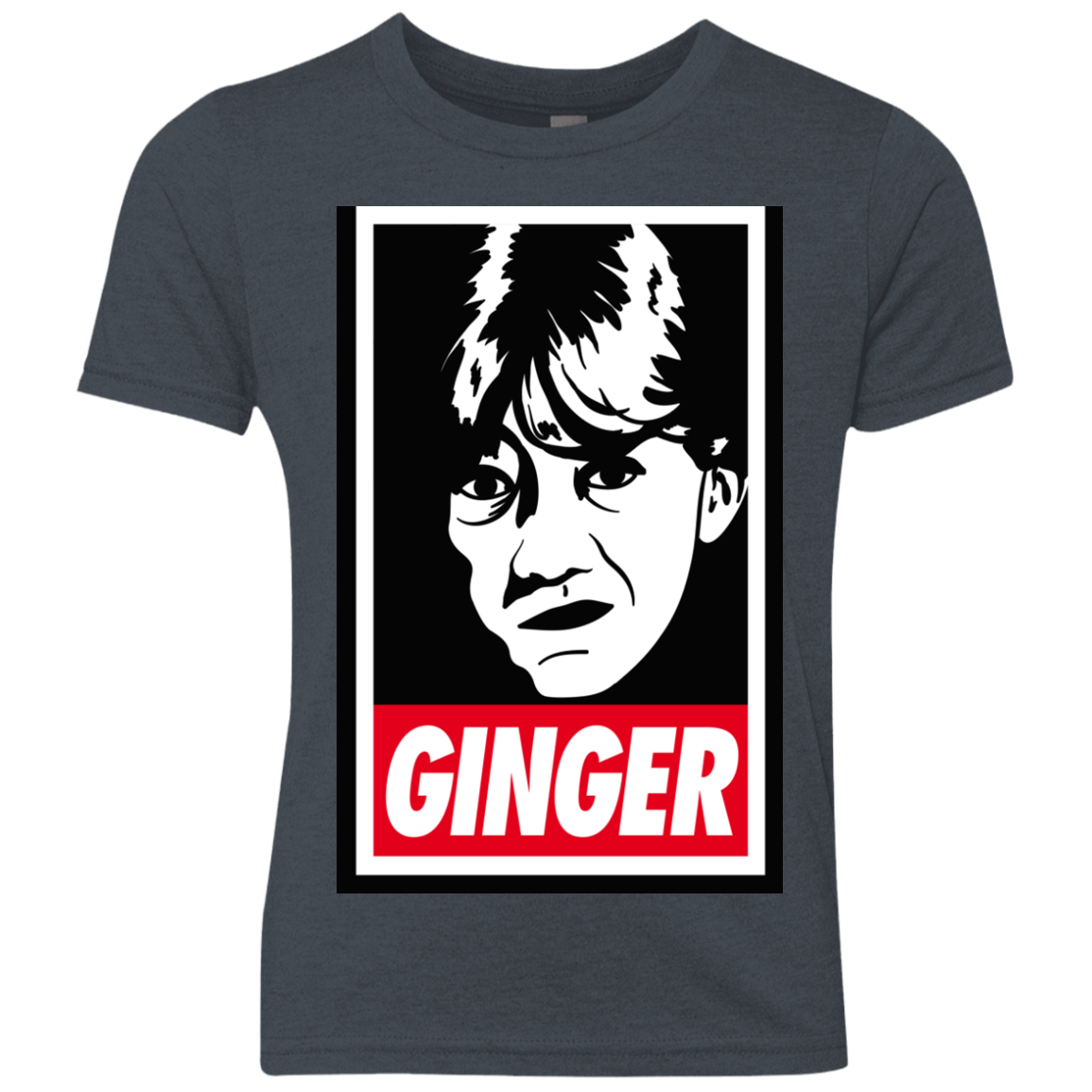 T-Shirts Vintage Navy / YXS GINGER Youth Triblend T-Shirt