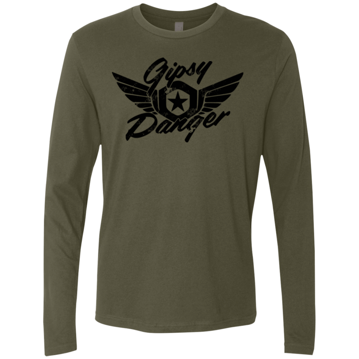 T-Shirts Military Green / Small Gipsy danger Men's Premium Long Sleeve