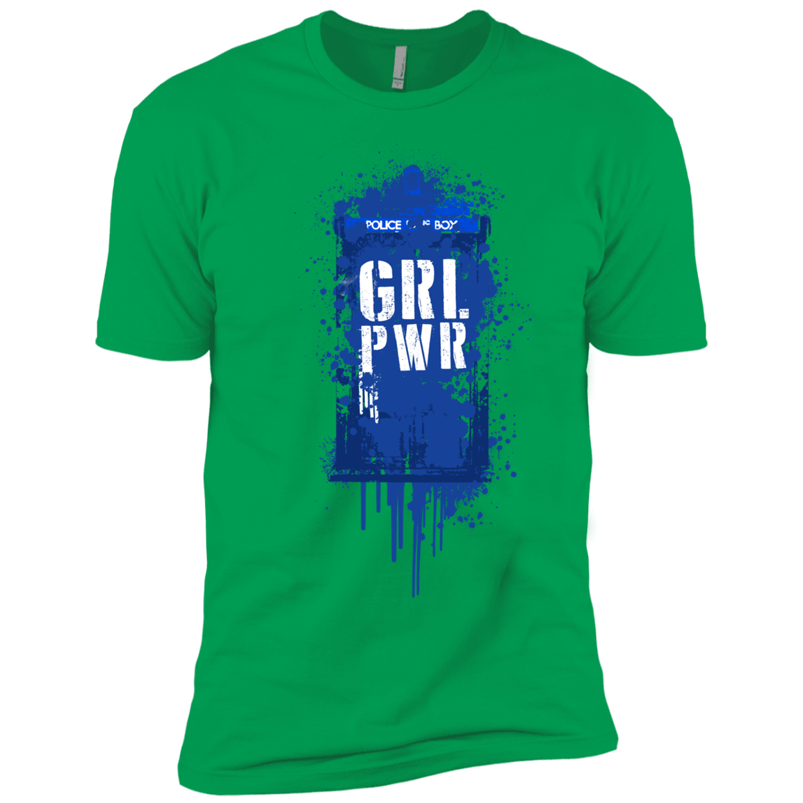 T-Shirts Kelly Green / YXS Girl Power Boys Premium T-Shirt