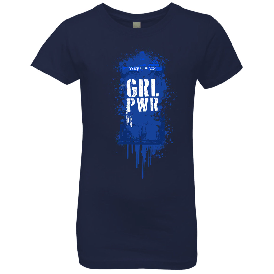 T-Shirts Midnight Navy / YXS Girl Power Girls Premium T-Shirt