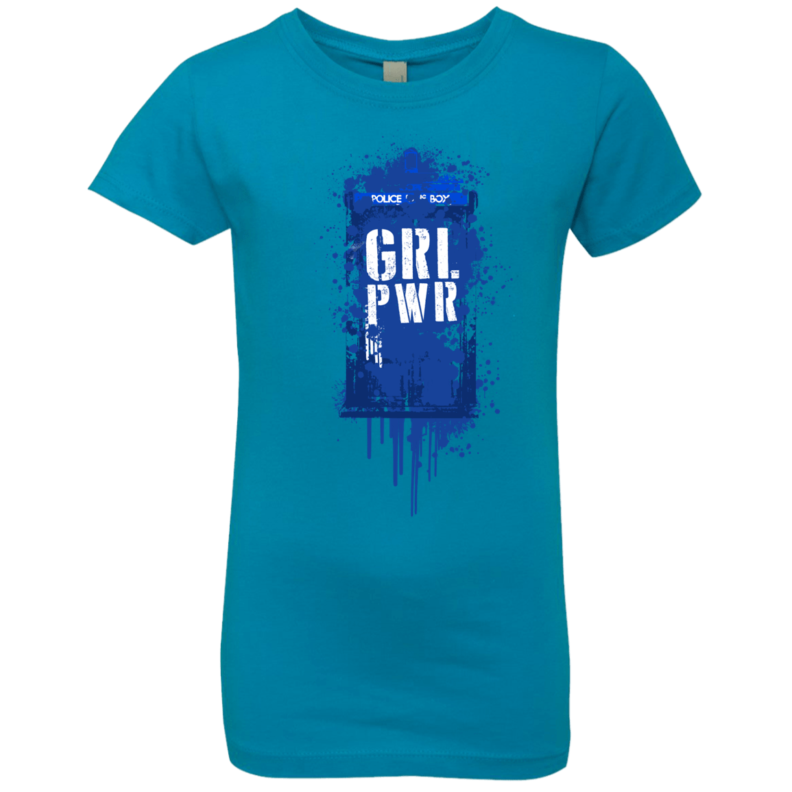 T-Shirts Turquoise / YXS Girl Power Girls Premium T-Shirt