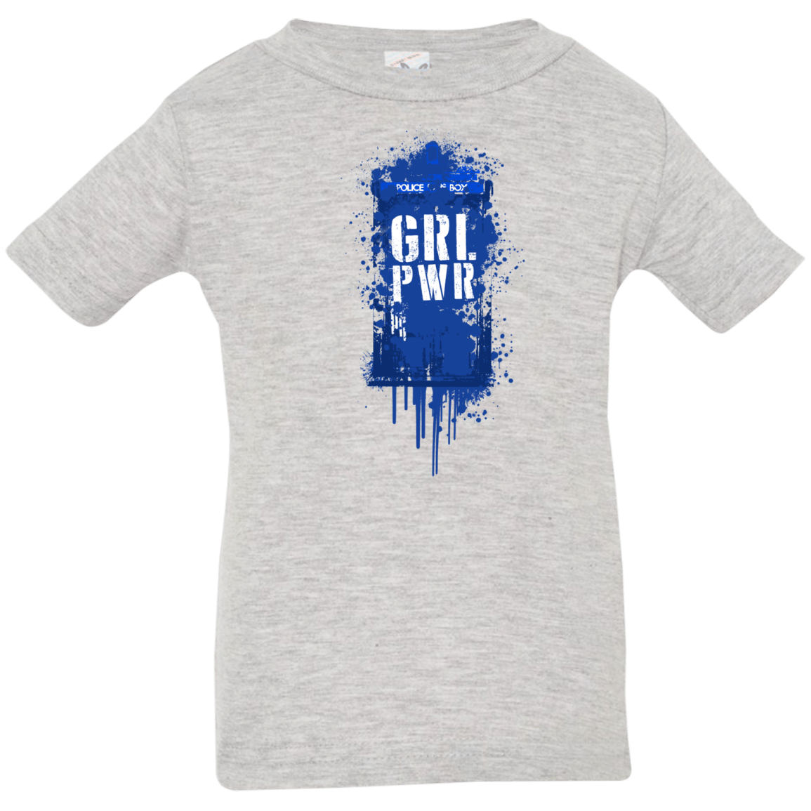 T-Shirts Heather Grey / 6 Months Girl Power Infant Premium T-Shirt