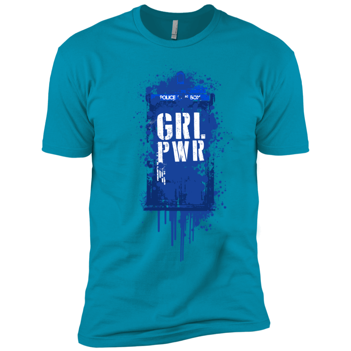 T-Shirts Turquoise / X-Small Girl Power Men's Premium T-Shirt