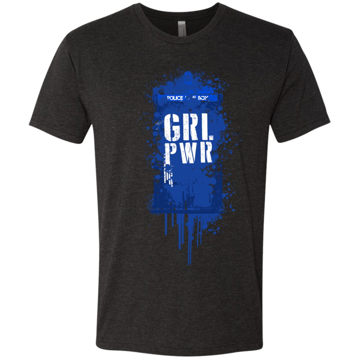 T-Shirts Vintage Black / S Girl Power Men's Triblend T-Shirt