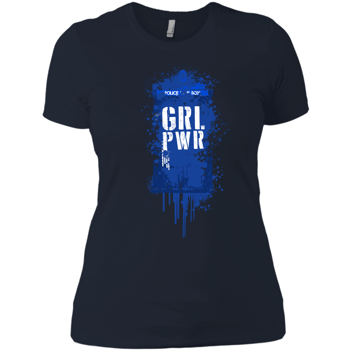 T-Shirts Midnight Navy / X-Small Girl Power Women's Premium T-Shirt
