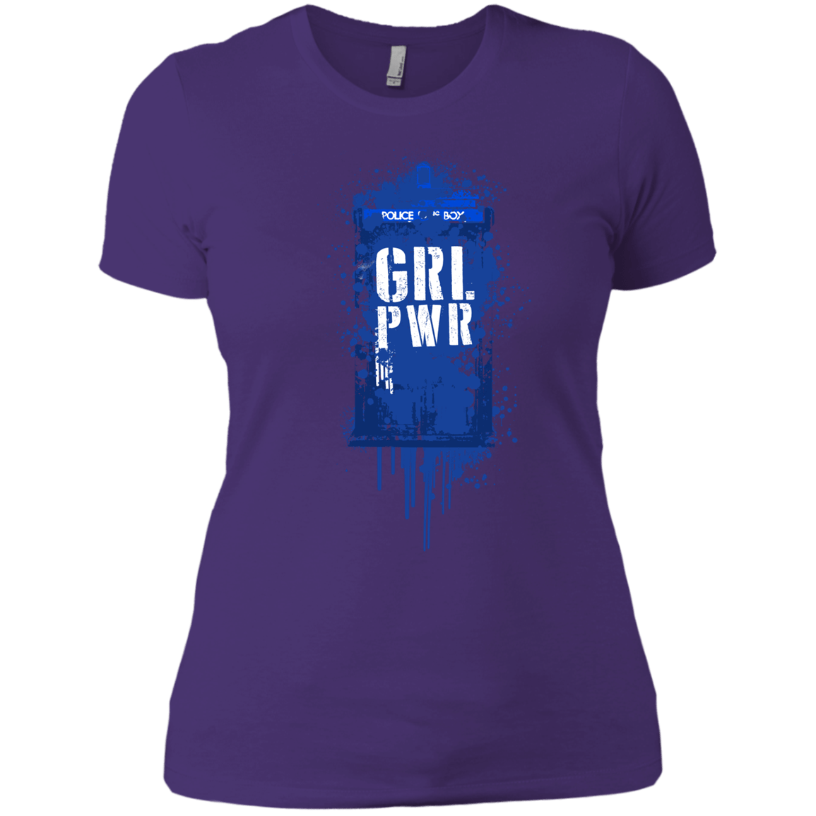 T-Shirts Purple Rush/ / X-Small Girl Power Women's Premium T-Shirt