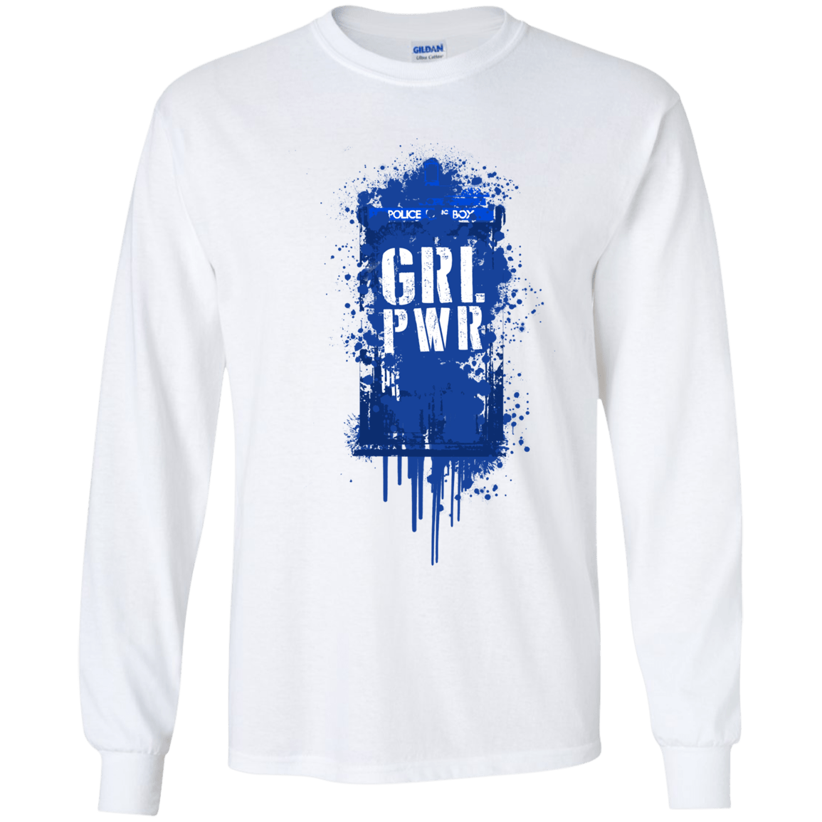 T-Shirts White / YS Girl Power Youth Long Sleeve T-Shirt