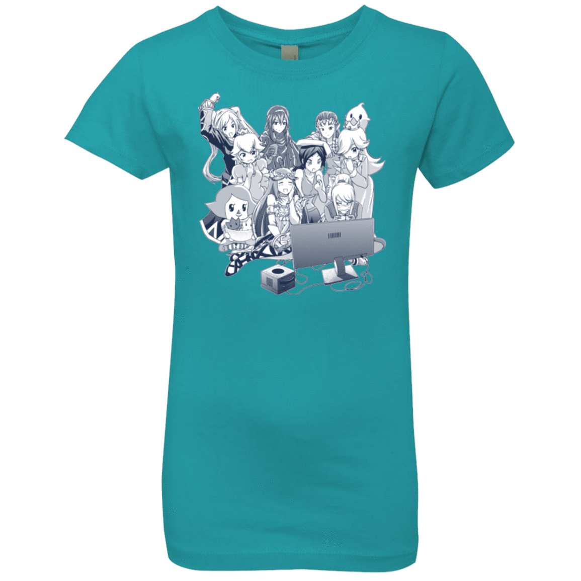 T-Shirts Tahiti Blue / YXS Girls Night Out Girls Premium T-Shirt