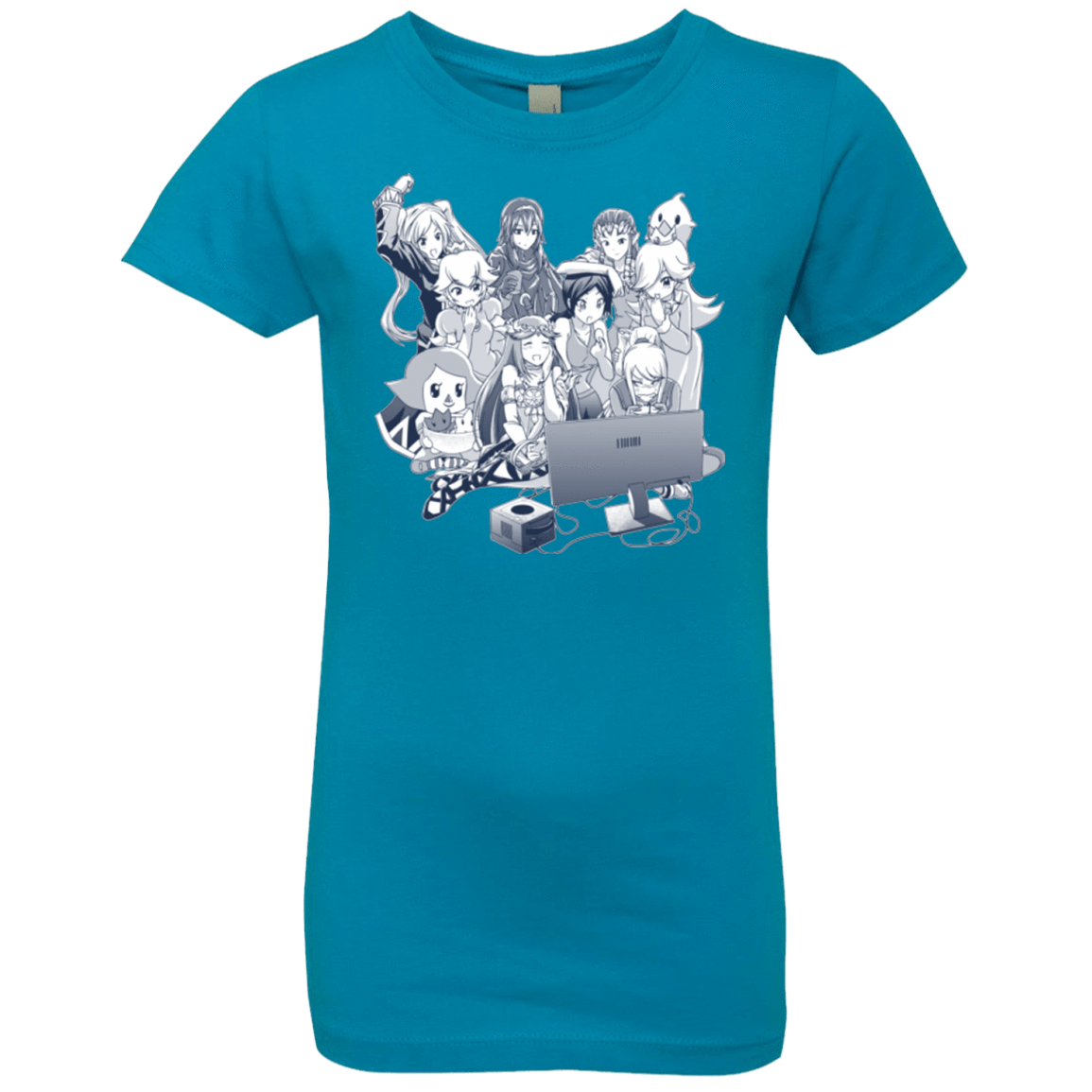 T-Shirts Turquoise / YXS Girls Night Out Girls Premium T-Shirt