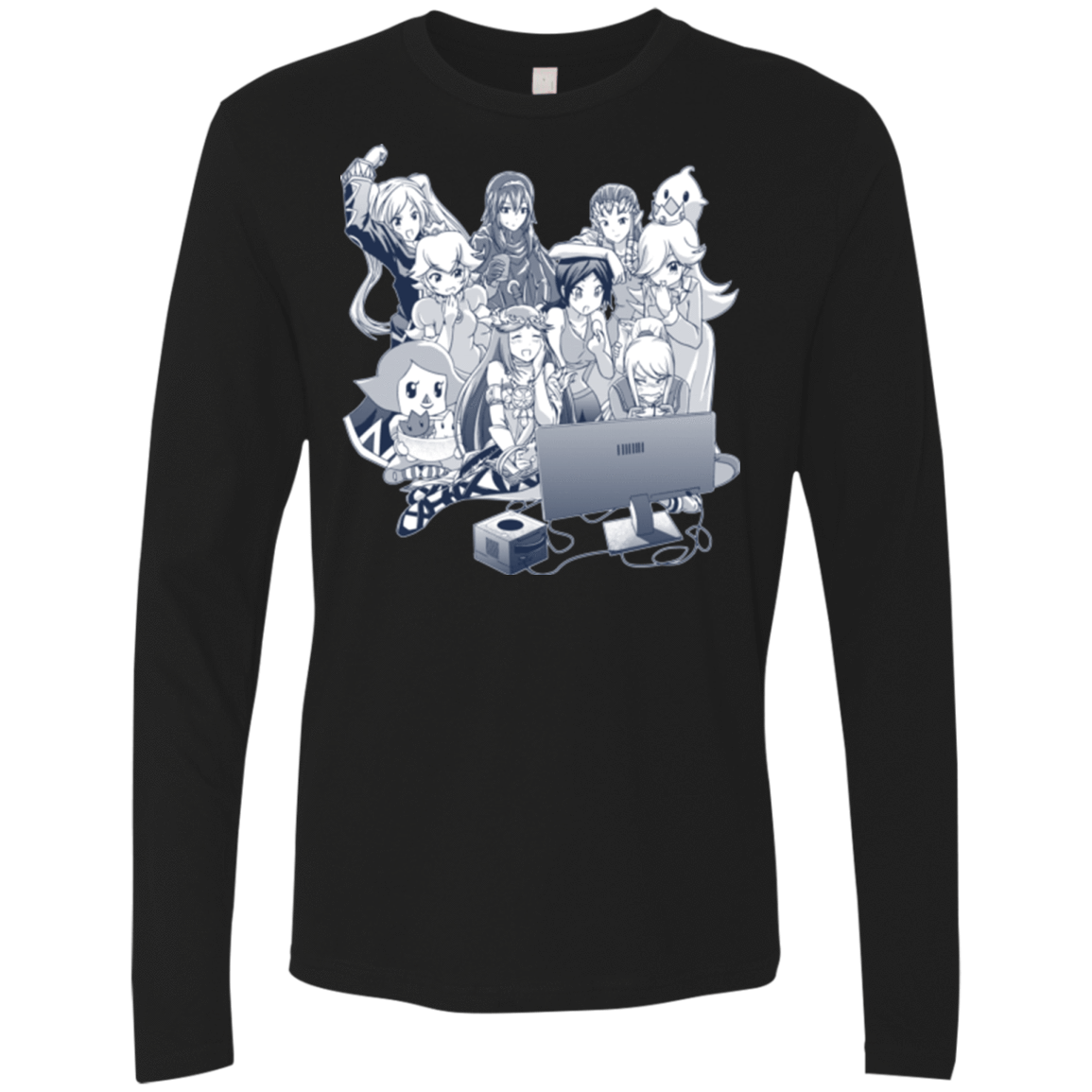 T-Shirts Black / Small Girls Night Out Men's Premium Long Sleeve