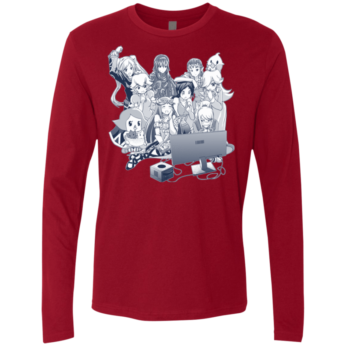 T-Shirts Cardinal / Small Girls Night Out Men's Premium Long Sleeve