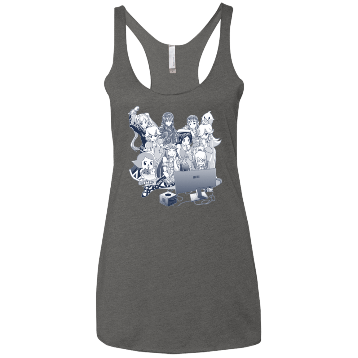 T-Shirts Premium Heather / X-Small Girls Night Out Women's Triblend Racerback Tank