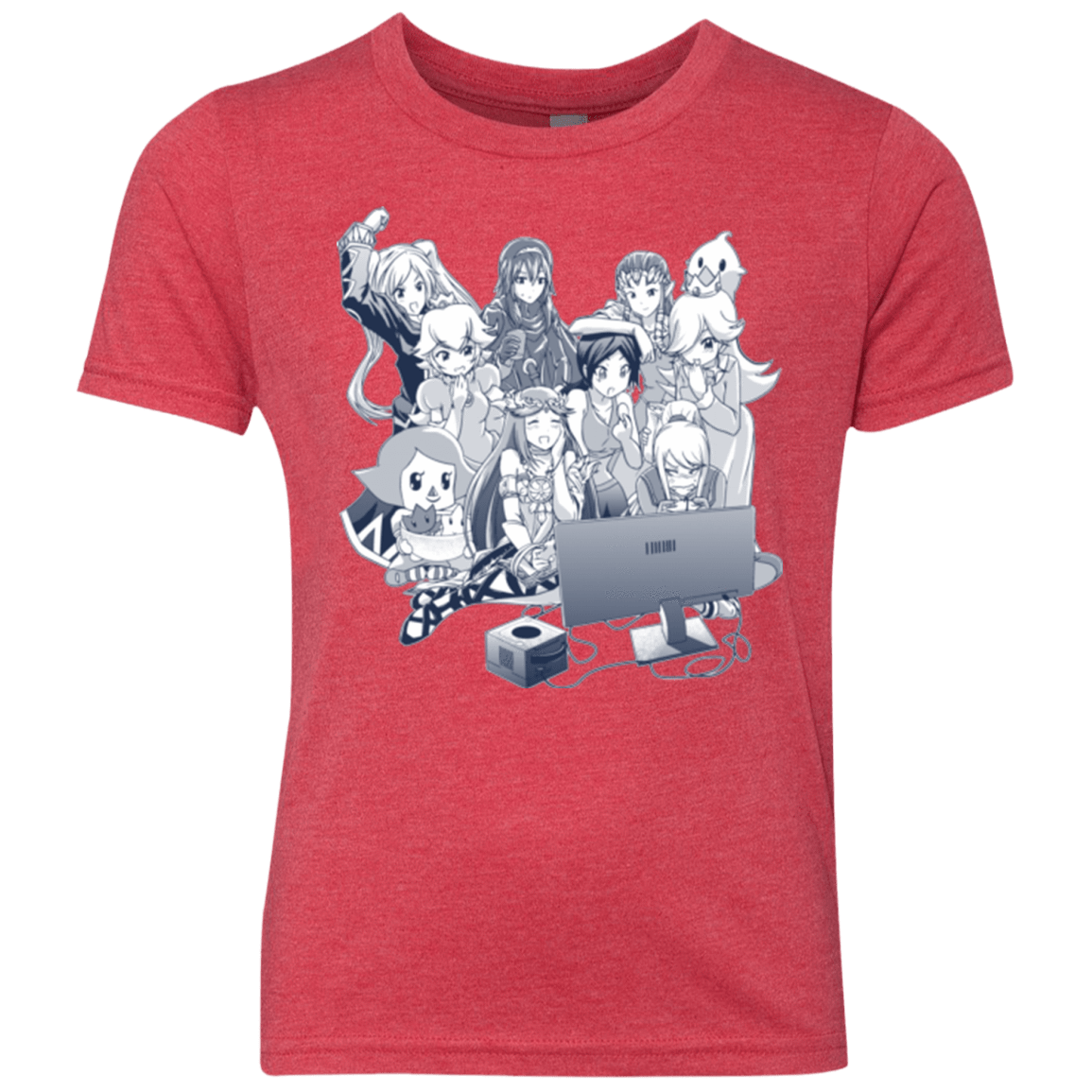 T-Shirts Vintage Red / YXS Girls Night Out Youth Triblend T-Shirt