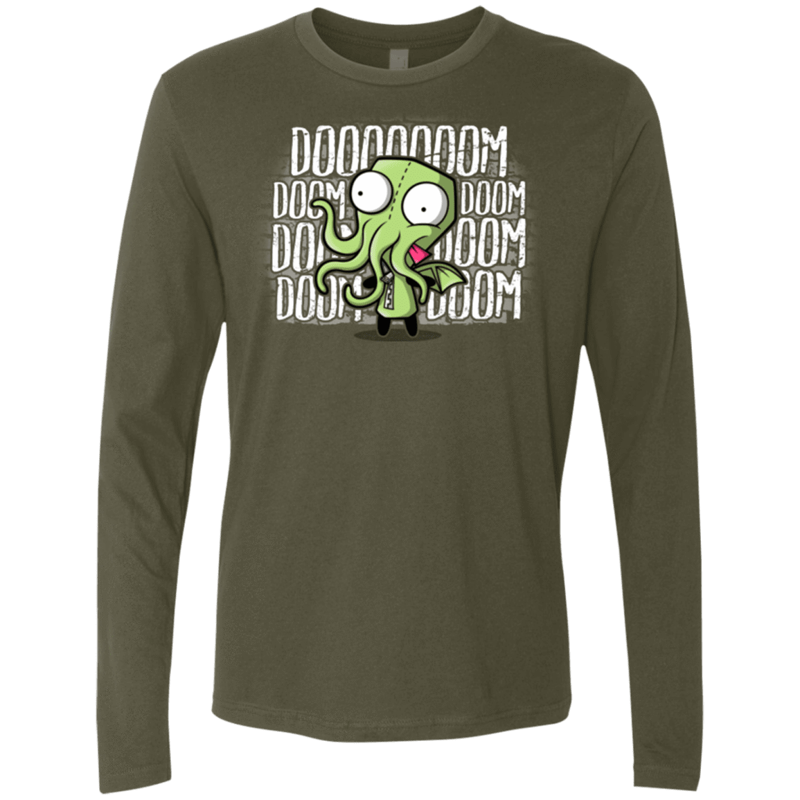 T-Shirts Military Green / Small GIRTHULHU Men's Premium Long Sleeve