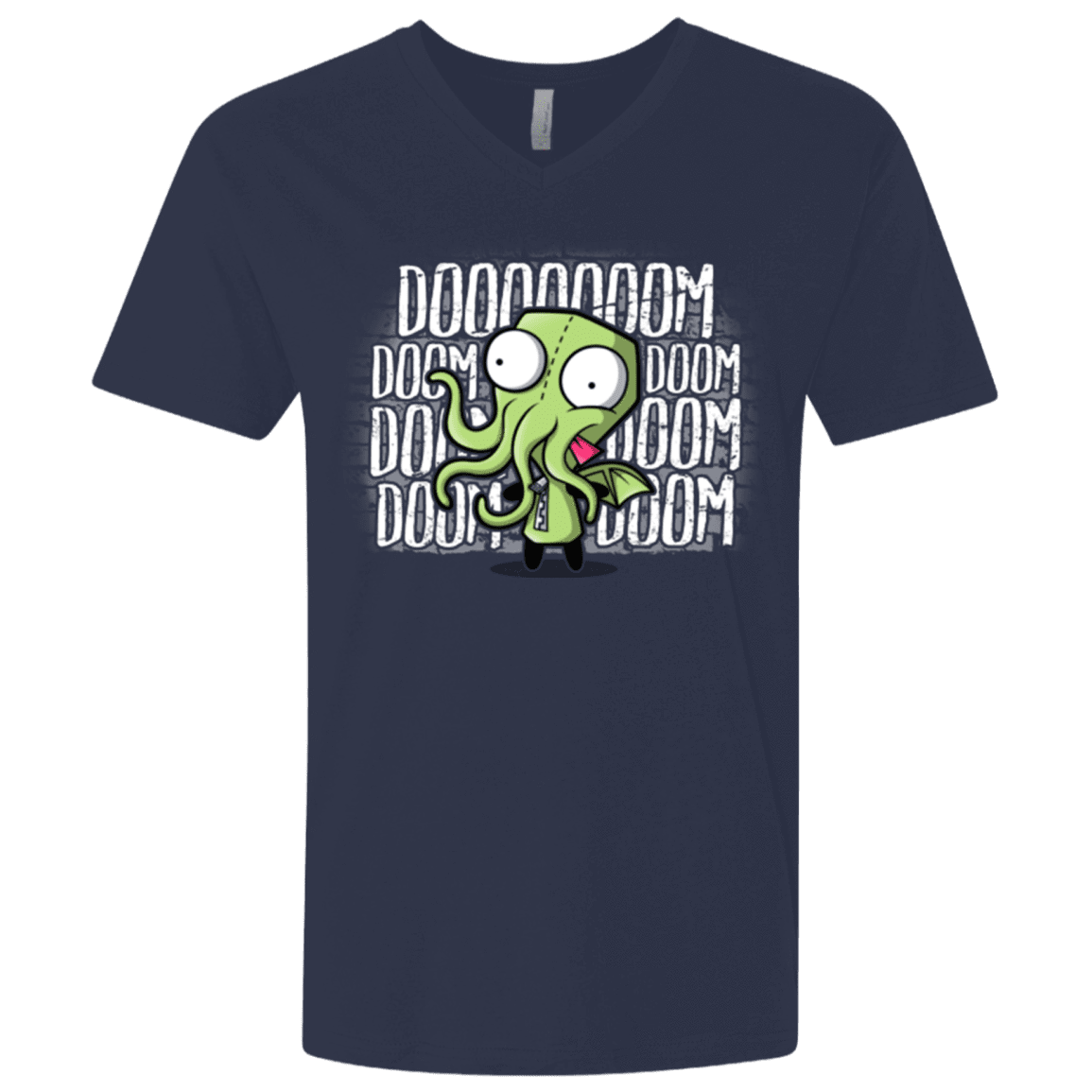 T-Shirts Midnight Navy / X-Small GIRTHULHU Men's Premium V-Neck