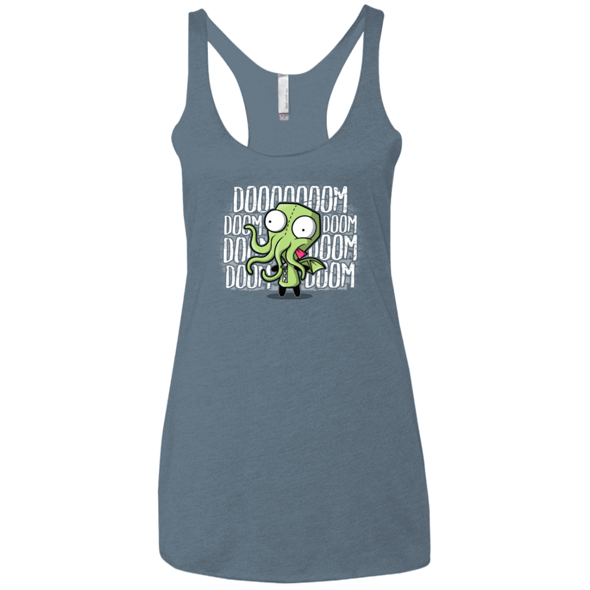 T-Shirts Indigo / X-Small GIRTHULHU Women's Triblend Racerback Tank