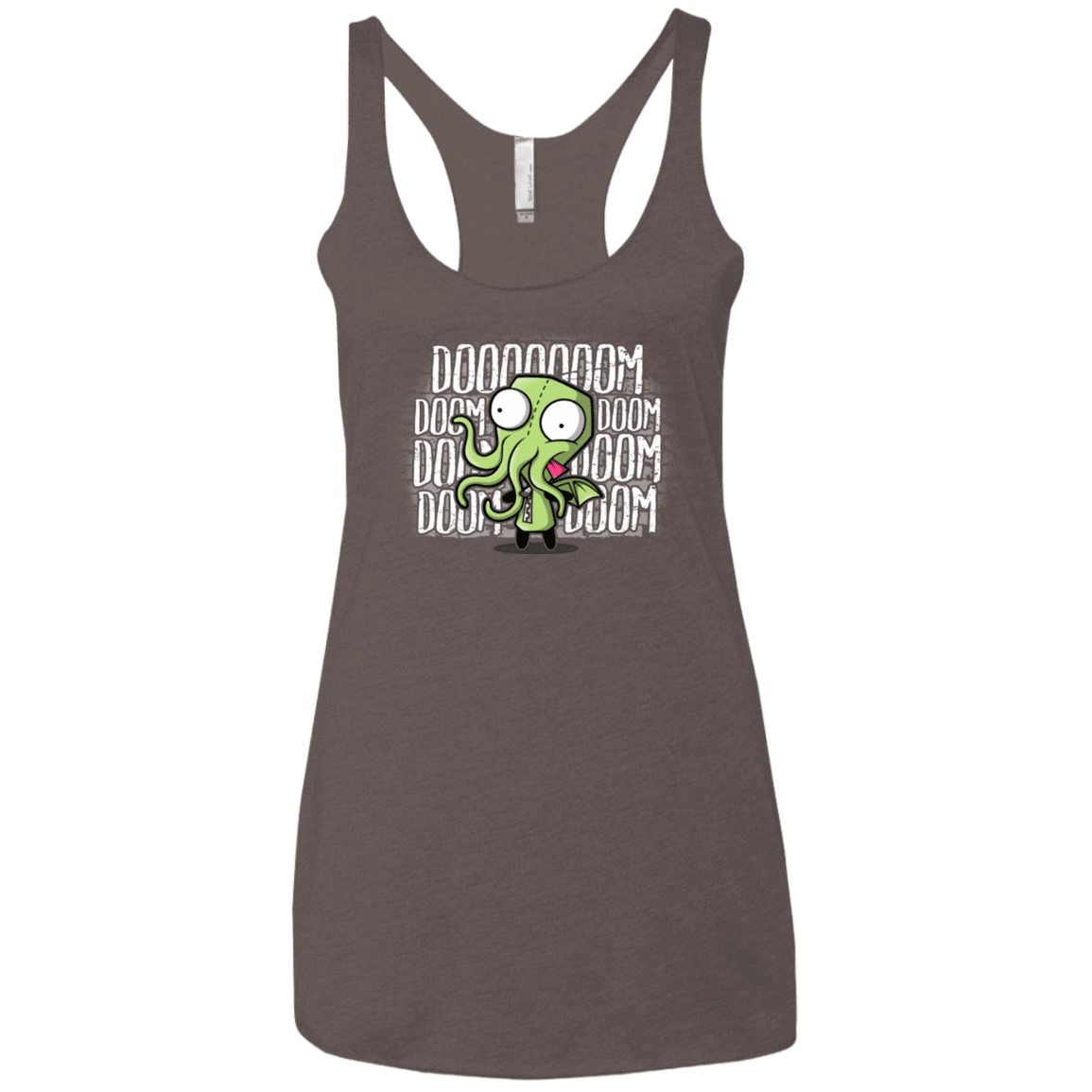 T-Shirts Macchiato / X-Small GIRTHULHU Women's Triblend Racerback Tank