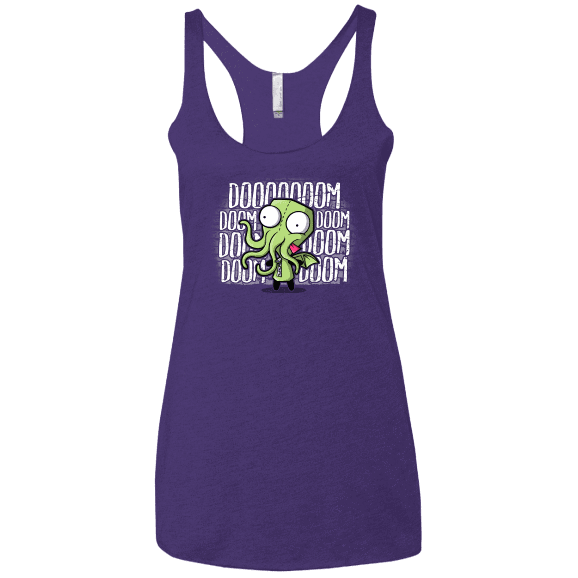 T-Shirts Purple / X-Small GIRTHULHU Women's Triblend Racerback Tank