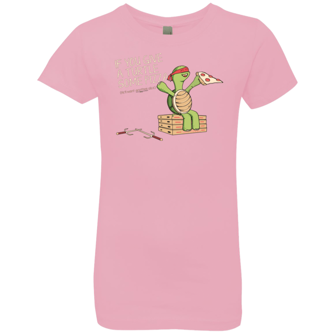T-Shirts Light Pink / YXS Give a Turtle Girls Premium T-Shirt