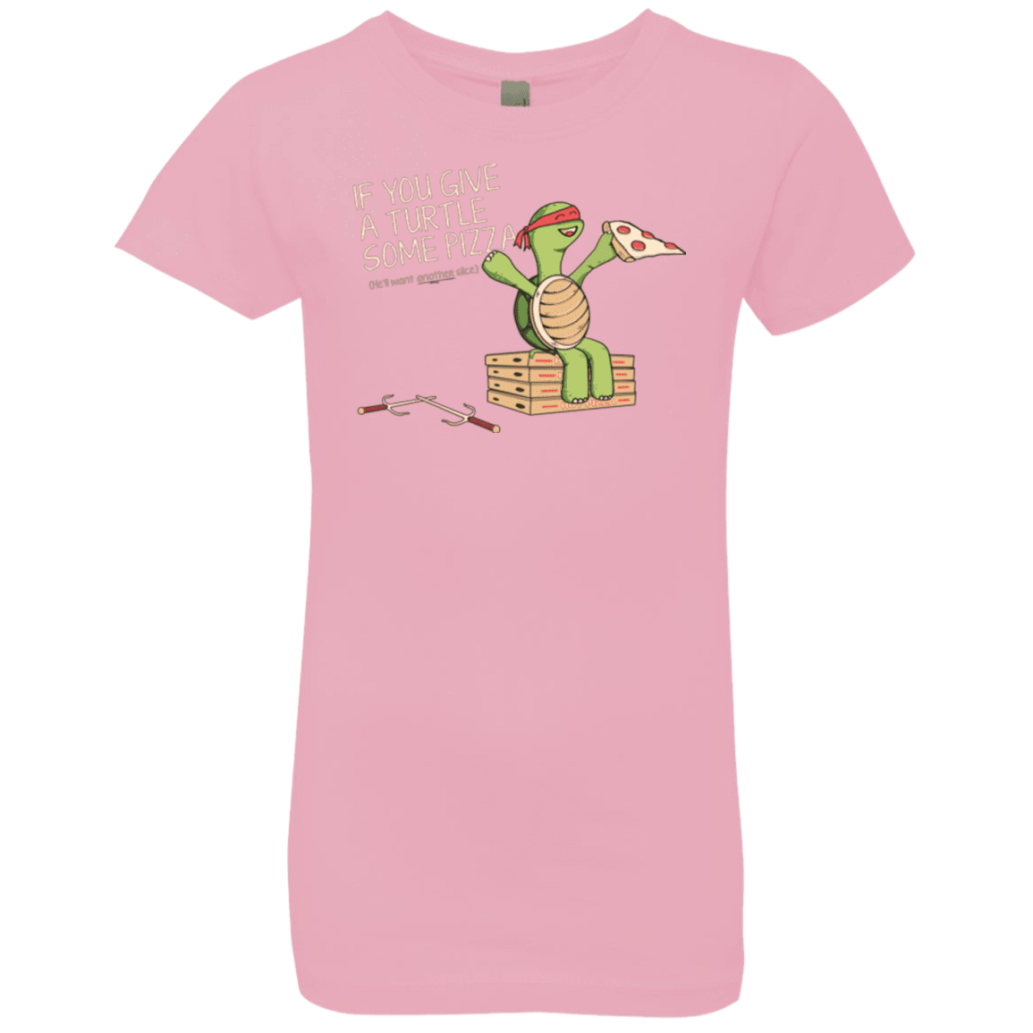 T-Shirts Light Pink / YXS Give a Turtle Girls Premium T-Shirt