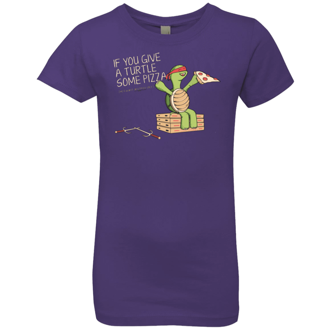 T-Shirts Purple Rush / YXS Give a Turtle Girls Premium T-Shirt