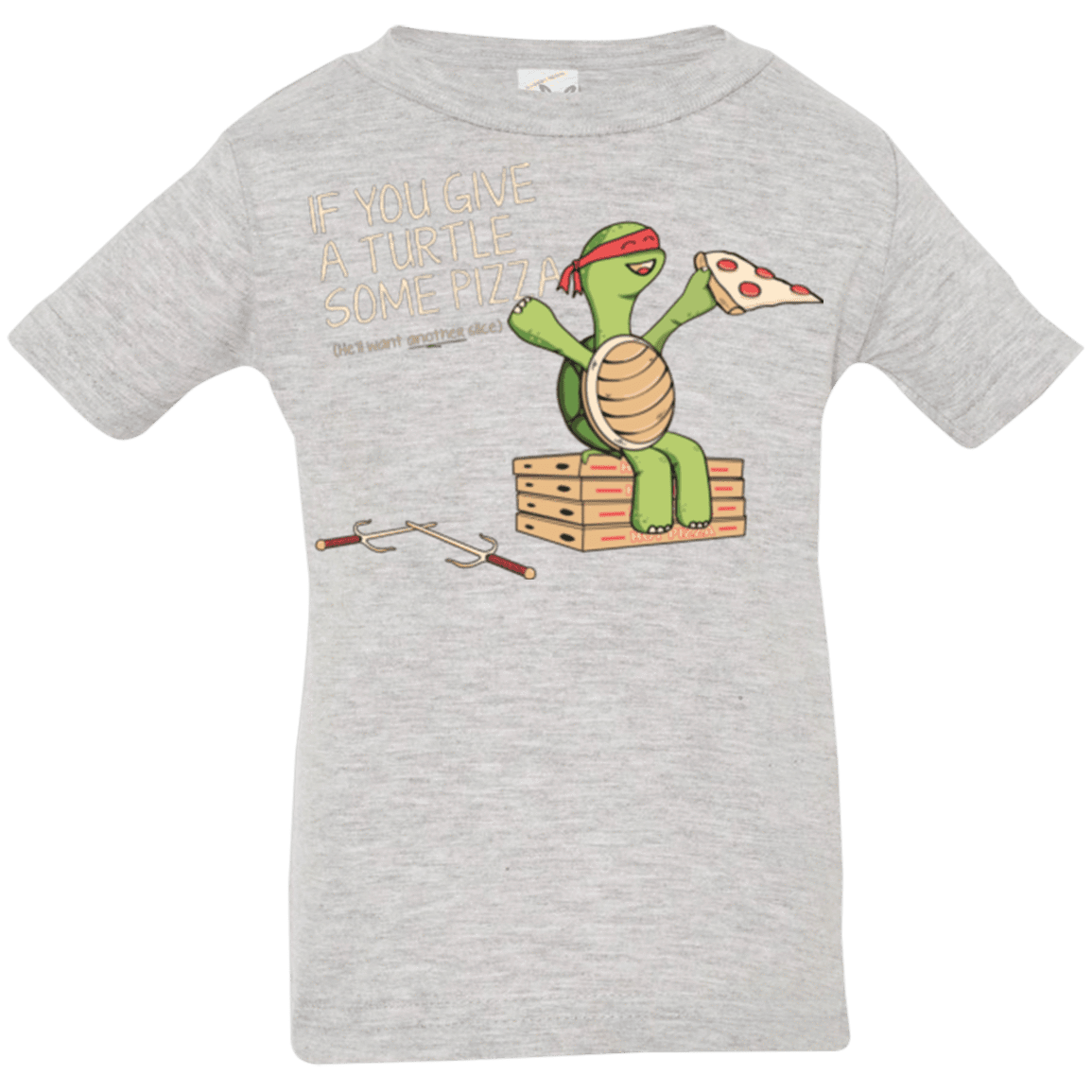T-Shirts Heather / 6 Months Give a Turtle Infant Premium T-Shirt