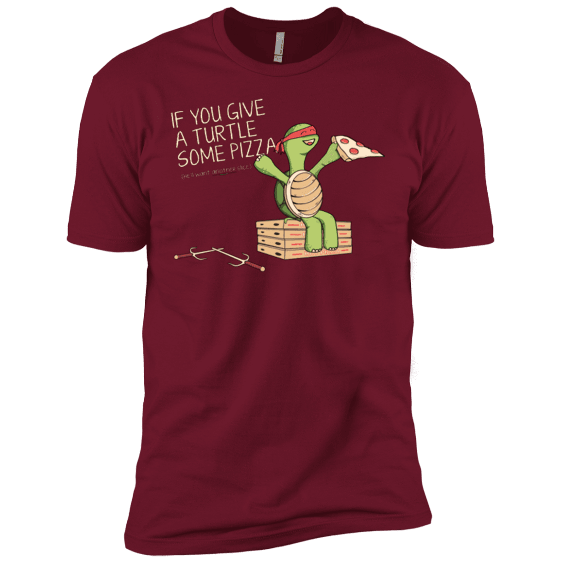 T-Shirts Cardinal / X-Small Give a Turtle Men's Premium T-Shirt