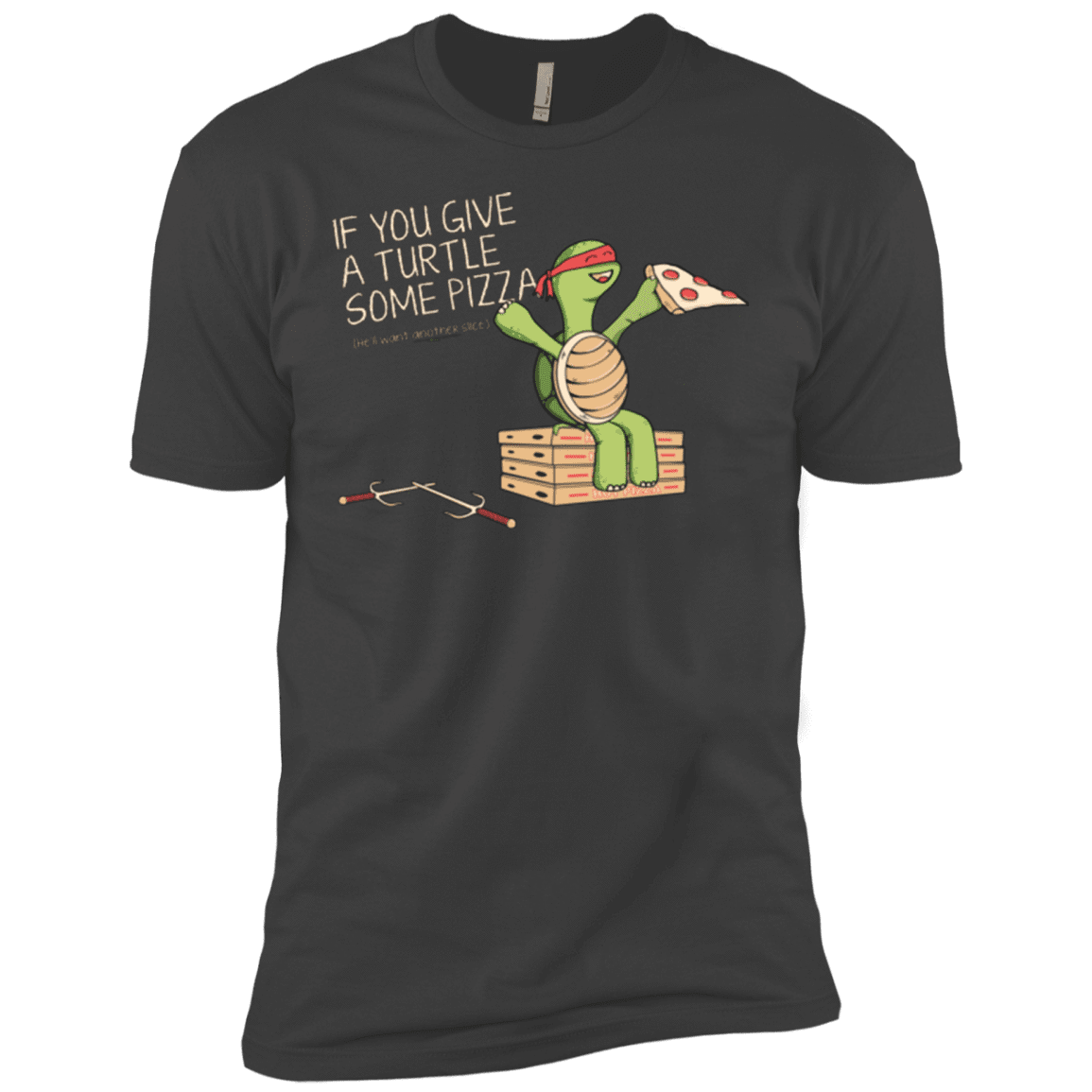 T-Shirts Heavy Metal / X-Small Give a Turtle Men's Premium T-Shirt